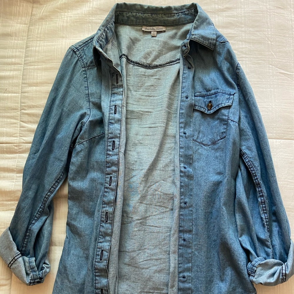 Denim Button Up Shirt